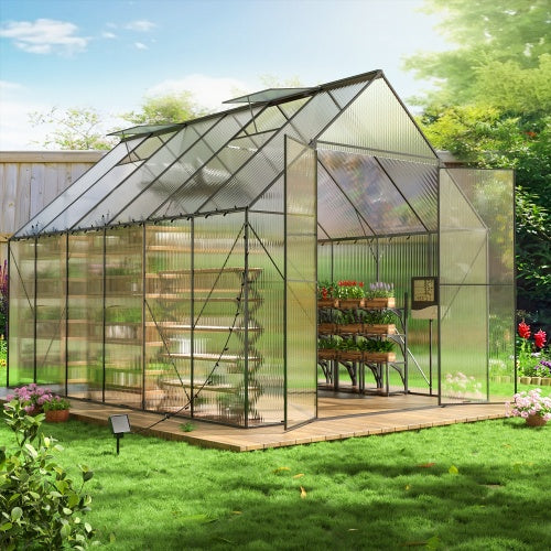 8x12 FT Greenhouse: Your Year-Round Growing Haven