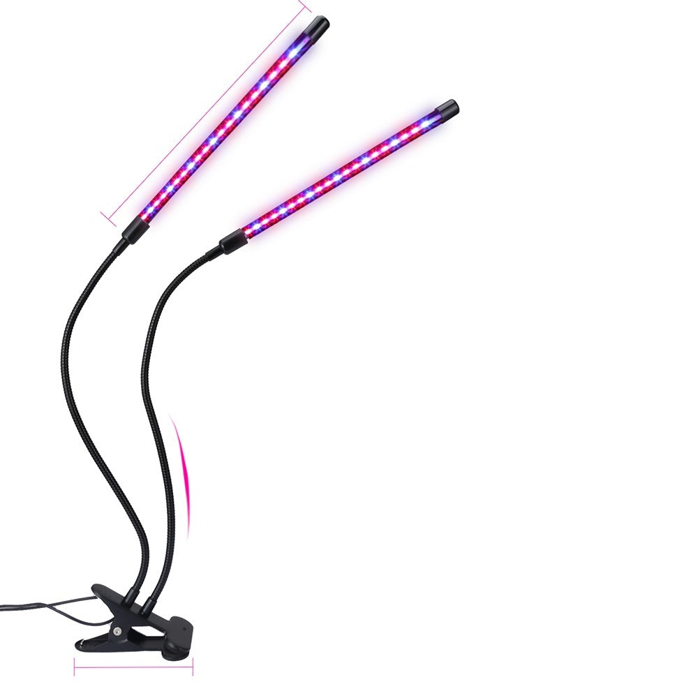 Four-Head LED Clip Light for Plants - ArtOm_farm™ MICROGREENS