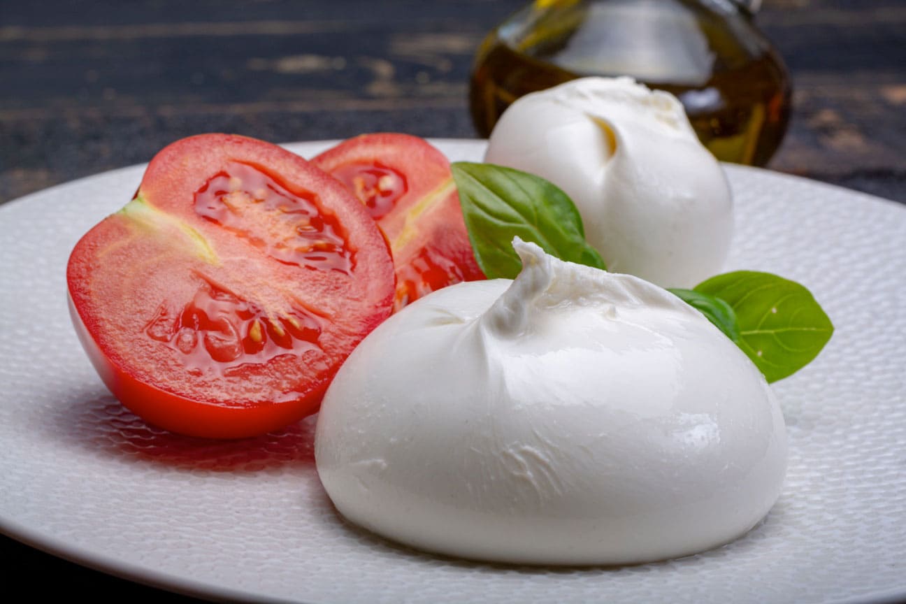 Burrata Cheese 80g, 120g - ArtOm_farm™ MICROGREENS