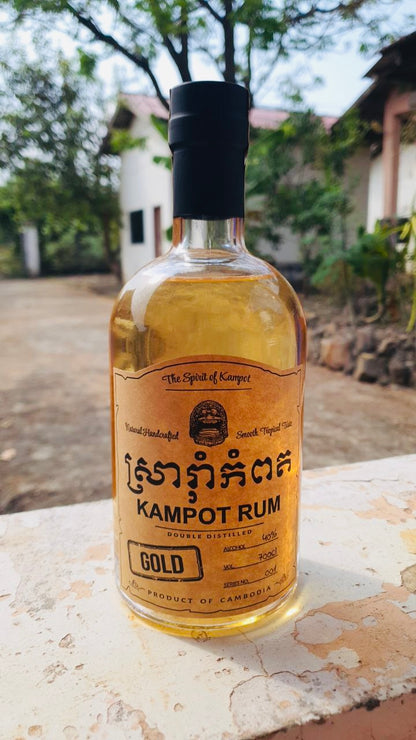 Kampot Rum Gold, 40%Alc