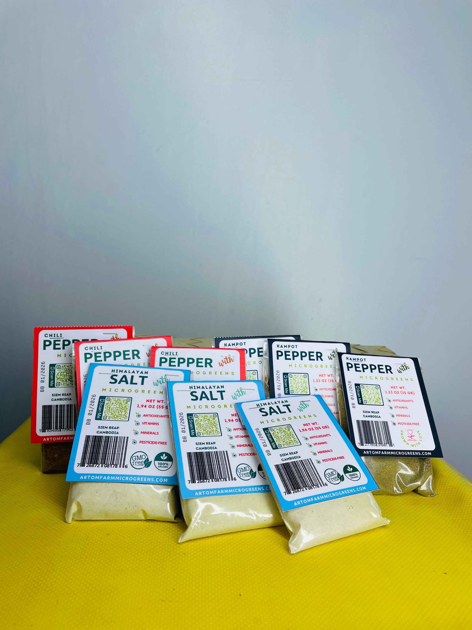 Set of Spices 9pcs for Flavorful Cooking