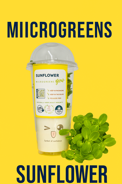 ផ្កាឈូករ័ត្ន Microgreens