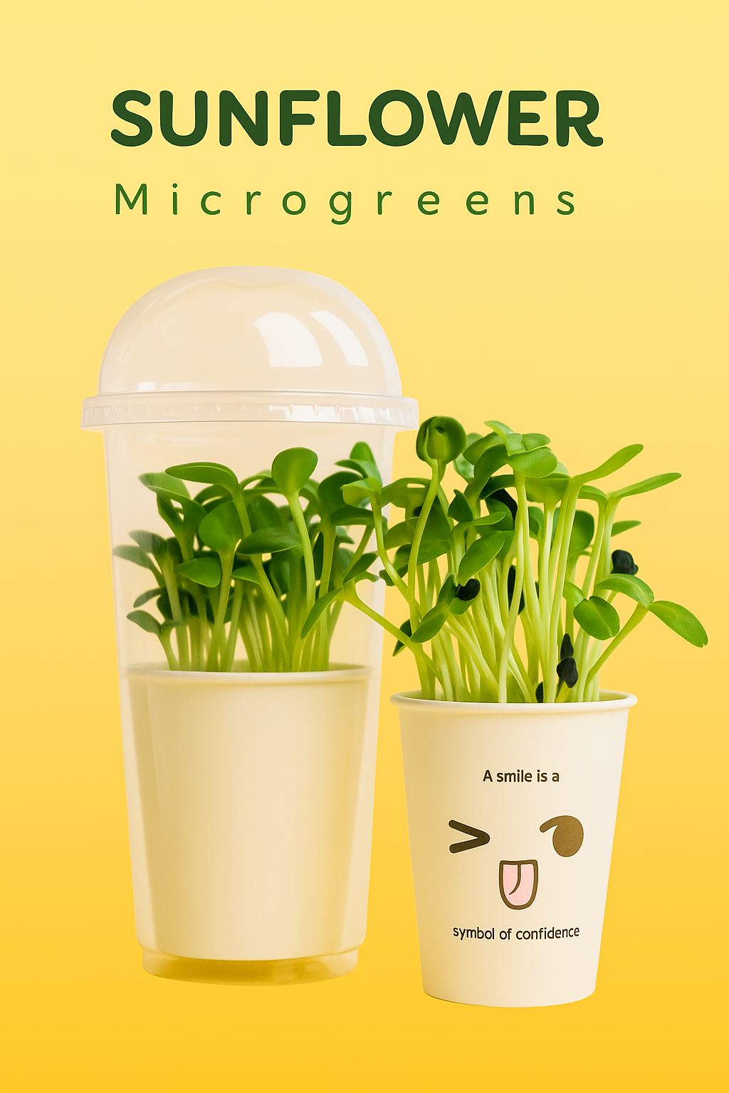 ផ្កាឈូករ័ត្ន Microgreens