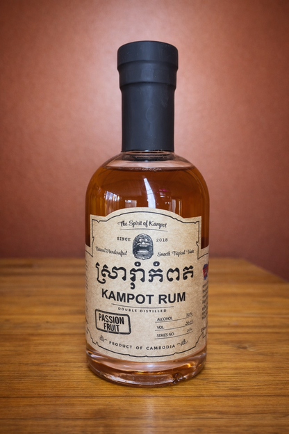 Kampot Rum Passion Fruit - ធ្វើអោយអារម្មណ៍ស្រស់ស្រាយជាមួយនឹងជាតិអាល់កុល 30%