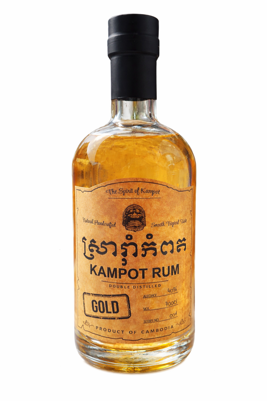 Kampot Rum Gold, 40%Alc