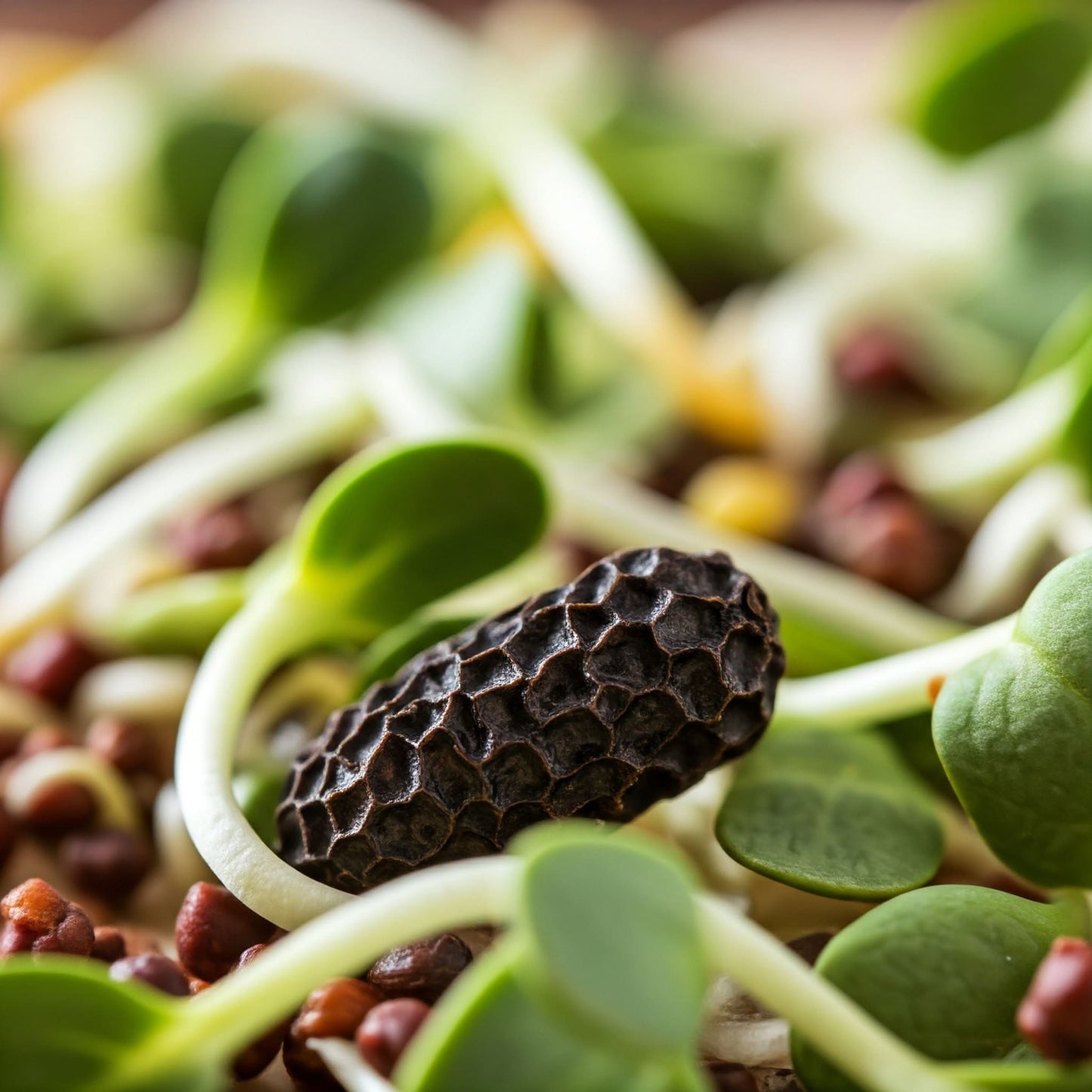 Powder Dried Mix Microgreens (Sunflower, Radish, Spinach) 100g