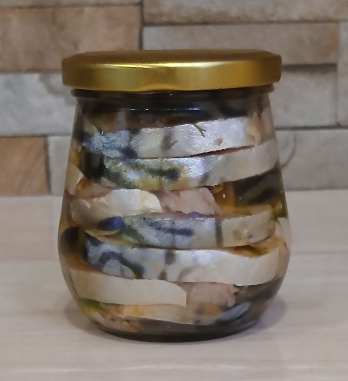 Marinated Mackerel 280ml, 350ml - ArtOm_farm™ MICROGREENS