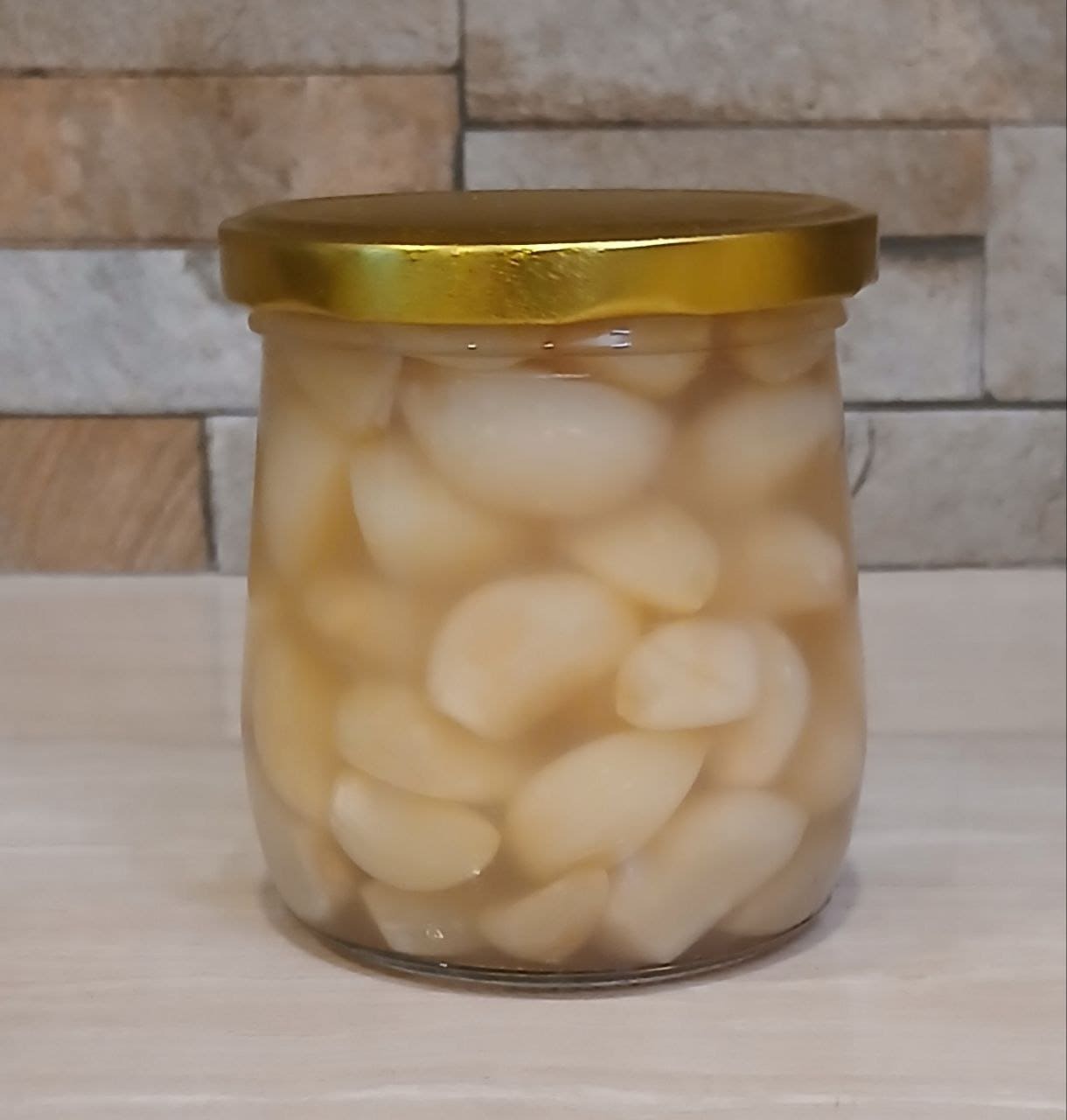 Pickled Garlic 350ml - ArtOm_farm™ MICROGREENS