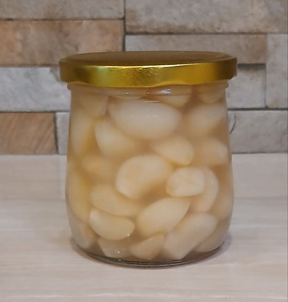 Pickled Garlic 350ml - ArtOm_farm™ MICROGREENS