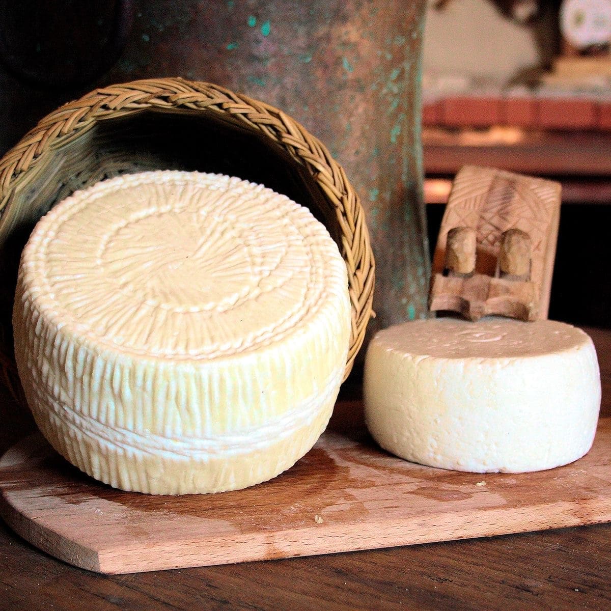 Caciotta Cheese-with Chilli 500g, 1kg - ArtOm_farm™ MICROGREENS
