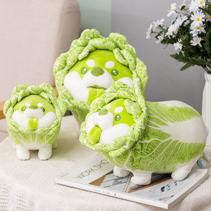 Vegetable Elf Dog Plush Doll Sleeping Pillow - ArtOm_farm™ MICROGREENS