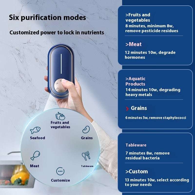 Fruit and Vegetable Washing and Sanitizing Machine