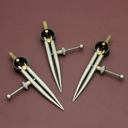 Adjustable Stainless Steel Leather Marking Compass - ArtOm_farm™ MICROGREENS