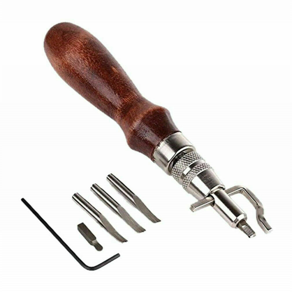 18 in 1 Leather Tool Kit: Punches and Accessories for Handcrafting - ArtOm_farm™ MICROGREENS