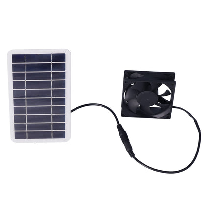 2.5W Solar Fan for Ventilation and Cooling - ArtOm_farm™ MICROGREENS