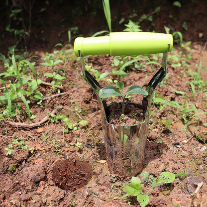 Stainless Steel Seedling Transplanter Shovel Planting Vegetable - ArtOm_farm™ MICROGREENS