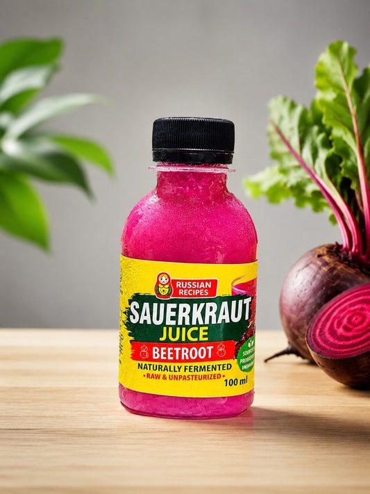 Sauerkraut Juice & Beetroot - Revitalize Your Wellness with