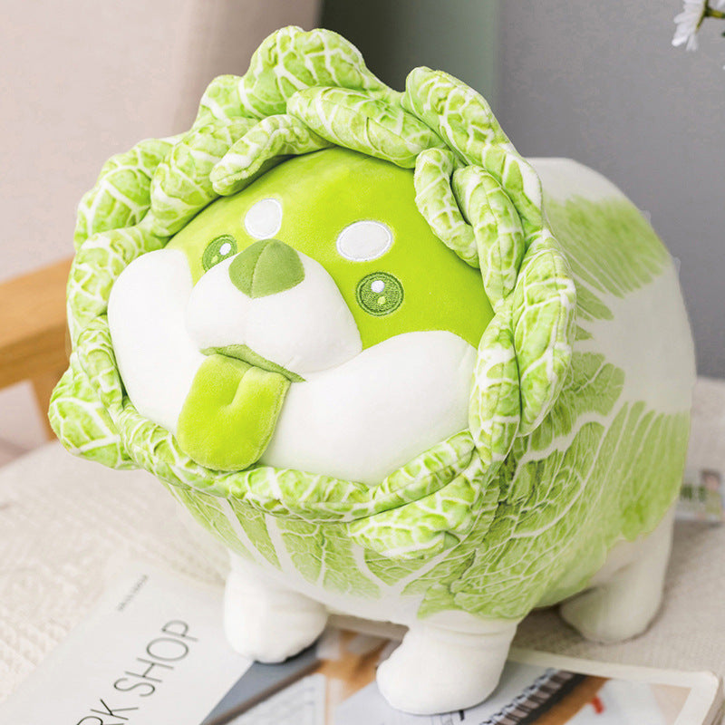 Vegetable Elf Dog Plush Doll Sleeping Pillow - ArtOm_farm™ MICROGREENS