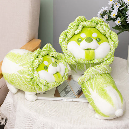 Vegetable Elf Dog Plush Doll Sleeping Pillow - ArtOm_farm™ MICROGREENS