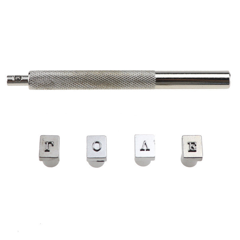 Leather Stamping Stamp Set: Letters and Numbers (36 pcs.) - ArtOm_farm™ MICROGREENS