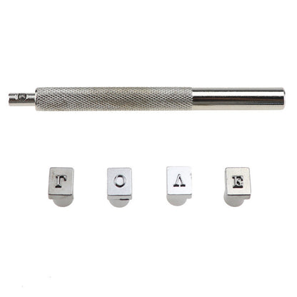 Leather Stamping Stamp Set: Letters and Numbers (36 pcs.) - ArtOm_farm™ MICROGREENS