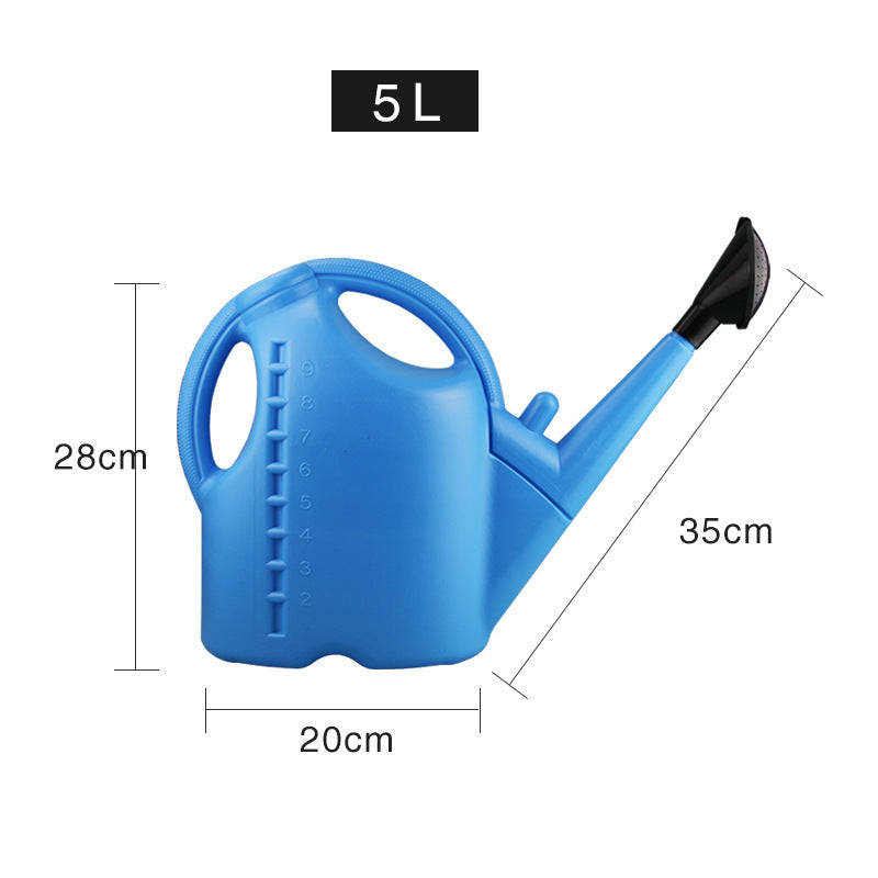 Large Capacity Long Mouth Household Plastic Sprinkler Kettle