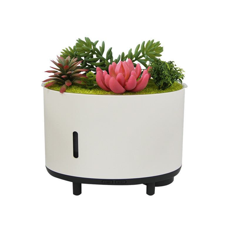Simulation Plant Bluetooth Music Flame Aromatherapy Humidifier - ArtOm_farm™ MICROGREENS