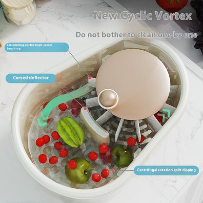 Multifunctional Fruit and Vegetable Washing Basket - ArtOm_farm™ MICROGREENS
