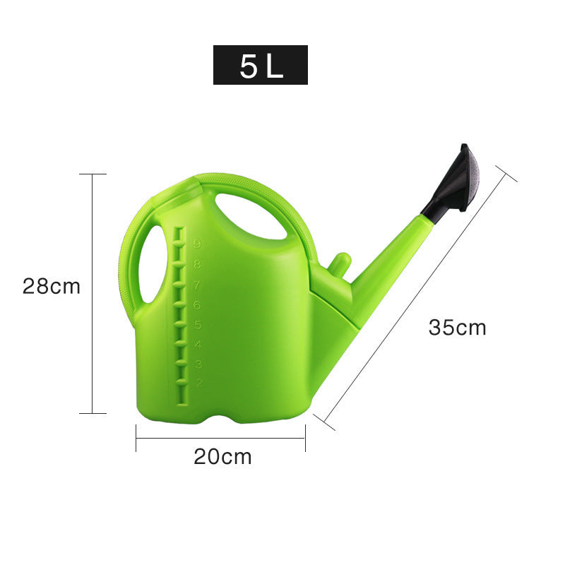 Large Capacity Long Mouth Household Plastic Sprinkler Kettle