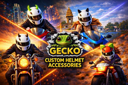 GECKO Ears helmet accessories for maximum comfort and style.