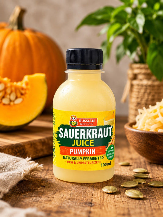 Sauerkraut Juice & Pumpkin – Nourishing Blend for Gut Health
